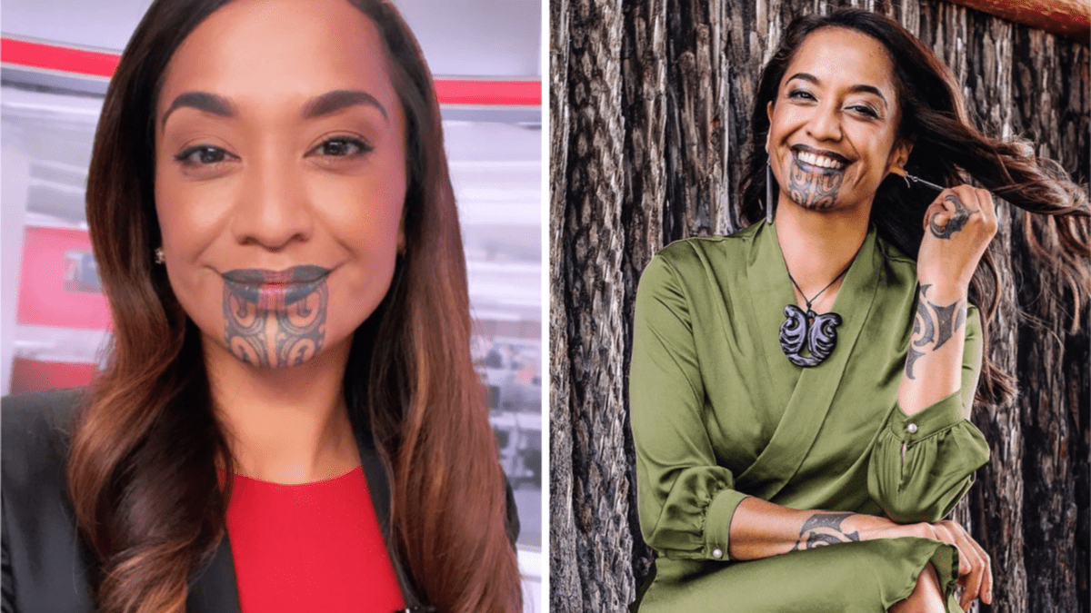 TV presenter with Māori face tattoo hits back at cruel trolls